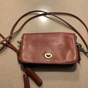 Coach Legacy Penny British Tan Crossbody bag